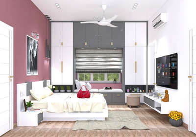 #MasterBedroom #InteriorDesigner