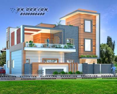 Modern front design for your home 🏠😍😘
#home #architecturedaily #architectures #homedesign  #modernarchitecture  #skdesign666