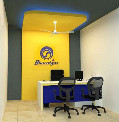 Interior work done for Bharat Gas 
 #InteriorDesigner #Architectural&Interior #commercialinterior #officeinterior #interior #interiorstylist