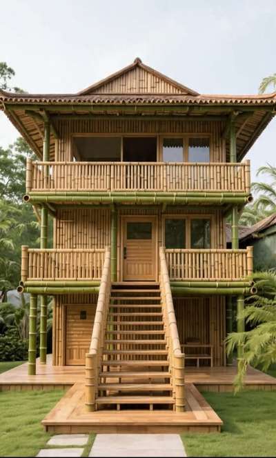 This product is manufactured for a designing house by All India Service Bamboo House Manufacturing Rajeev Green Bamboo House Expert in call.