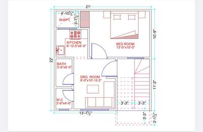 21'-0" X  22'-0"
Small House Map ❤️
 #nakshamaker  #nakshaconstruction  #nakshelo  #nakshadesign  #nakshacenter  #nakshaconstruction  #nakshathram  #nakshaassociates  #nakshaplan  #nakshawala  #nakshadesignstudio  #nakshabanwao  #nakshaconsultant  #nakshamp