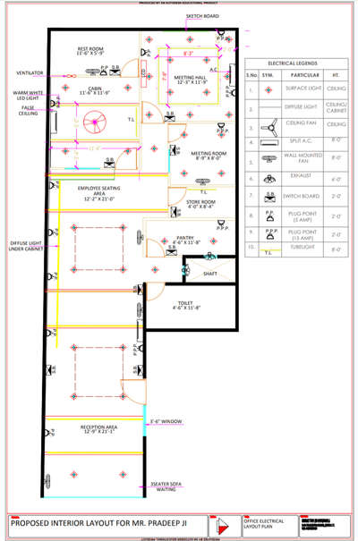 Electrical layout for floor plan.
.
.
.
#ElevationDesign #Electrical #electricaldesigning #electricallayout