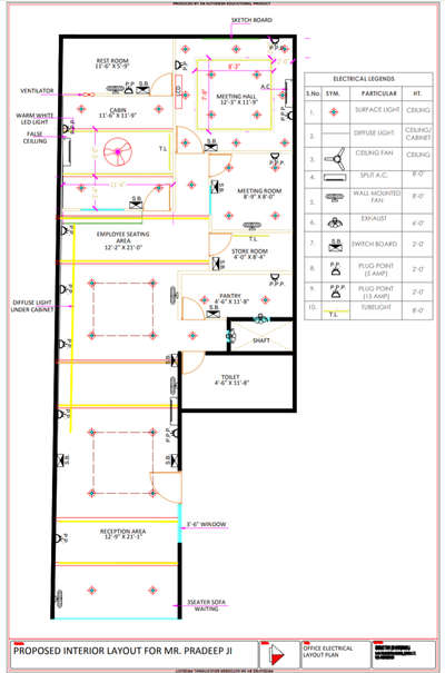 Electrical layout for floor plan.
.
.
.
#ElevationDesign #Electrical #electricaldesigning #electricallayout