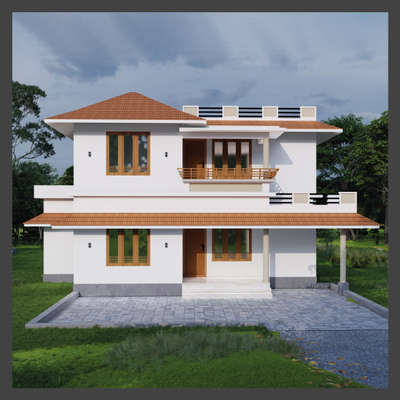 #frontElevation #elevation_ #3d #rendering