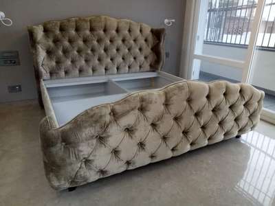 Beautiful qulted bed design  #BedroomDecor  #KingsizeBedroom  #bedding  #bedDesign