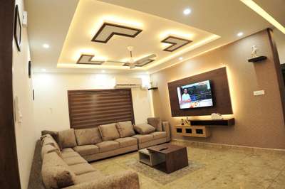 Simple living room  #LivingroomDesigns  #LivingRoomTVCabinet  #modularTvunits  #PVCFceCeiling  #LivingRoomSofa