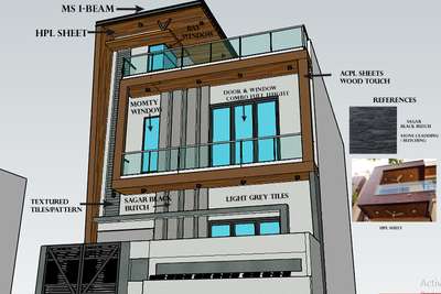 Reference 2d with materials for client understanding.....
feel free to contact for your work , we are professional in this work....
#3d #2DPlans #2dDesign #ElevationHome #ElevationDesign #frontElevation #elevation_ #modernhome #moderndesign #modernelevation #modernhousedesigns #building_material #Architect#Clientsatisfaction #architecturedesigns #elevation_