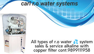 # #sales & service r o water systems