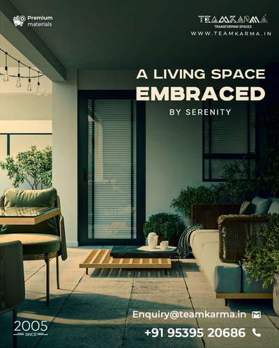 Embrace the serenity.


Let’s create a space that inspires.

#nature #furnitures #interior #interiordesign #interiordesigning #architecture #teamkarma #banglore