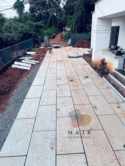 Ongoing project Bangalore Stone half cut 4 x 2