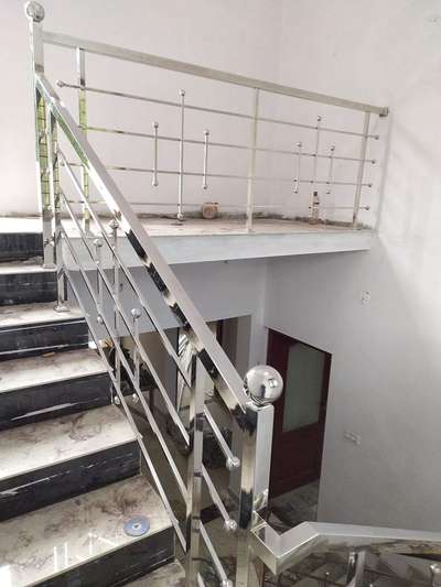 all kinds of stainless steel fabrication works#StaircaseHandRail  #steelrailing