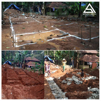 Foundation work 
Site @ Changaramkulm ( malappuram )
Sqft : 620

 #SmallHouse #SmallHouse #SmallHomePlans #smallhome