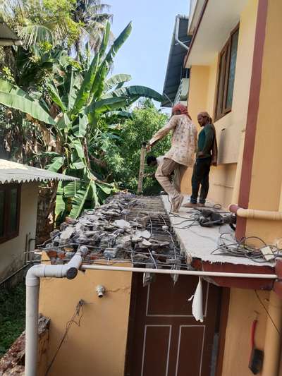 Building maintenance and demolition work at eranakulam