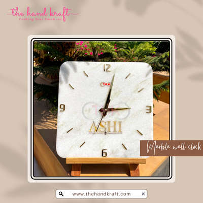 Marble wall clock ⏰ 
Customise your brand name with mop work and material with us❤️
*Wall clock *
*BEST IN QUALITY, BEST IN RATES*

*THE HANDKRAFT*
_crafting your emotions_
Contact us at - +91 63780-91556 ❤️❤️ 
#marblewallclock #wallclock #marbleclock #clock 
#marble #marbleclocks #thehandkraft #Thehandkraft #stone #handcrafted #handmade #kishangarh #rajasthan 
.
.
.
.
.
.

.
.
.
.
.
.
.
.
.
.
.
.
.
..
.
.
.
.
.
.
.

.
.
.
.
.
.
.#navratri #jaimatadi #navratri2023 

 
.
.#bigboss #

#uk07 #bigboss17