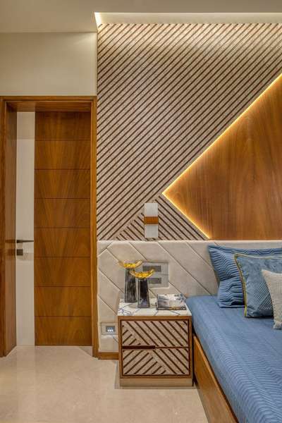 Living bedroom interior
Backside  wall of bed 
.
.
#paneling #ground #bedroom #interior #design #wooden #carpenter #flooring #lighting #construction #civilwork #roofdesign #elevation #designer #counter #bedroom #door #light #ceiling #lighting