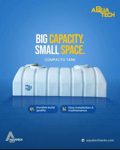 compacto  #aquatech  #watertanks  #low_height