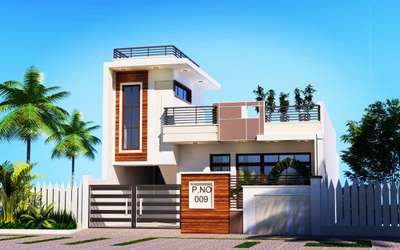 #SingleFloorHouse 
#budget_home_simple_interi 
#simplehome 
#High_quality_Elevation 
#layout+elivation 
#3dhouse 
#interriordesign