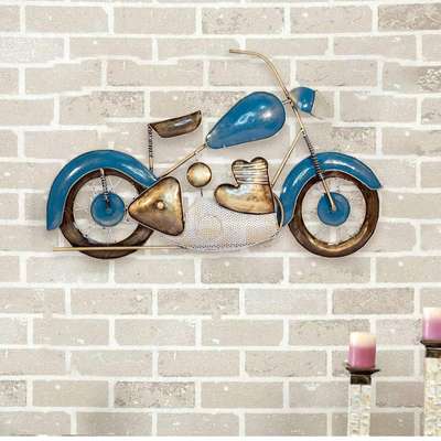Metal Wall Decor for Living Room and Bedroom | Metal Wall Art Sculpture for Decorating Drawing Room Sofa Wall | Gift for Home Decor or Office Decor (Handpainted Bullet Bike)
 #HomeDecor  #wallartwork  #metal  #SlidingWindows  #homeinspo