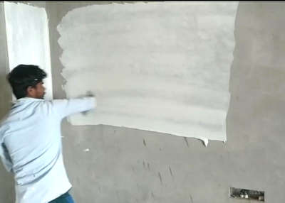 # new work at mayur vihar phase 3 # jamal painter #WallPutty