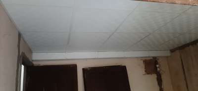 Grid ceiling work done in lohiya nagar GHAZIABAD.