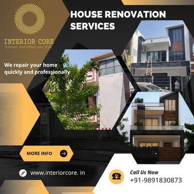 House renovation service available in Delhi ncr.  

FOR MORE INFO.  - ☎️ 9891830873.
WEBSITE - www. interiorcore.in
.
.
.
.
.
.
#@interior_core #exteriordesign #designconsultancy #interiorrenovationproject #nearme #houseinterior #bestpainting #whitewash #southdelhi #greaternoida #interiordesigner #realestate #gourcitynoida #jewarairport #commercialinteriors #buildingconstruction #apartmentconstruction #allindiaconstruction #3dmax #layout #floorplan #elevationdesign #superluxuryinterior #interiorcorestudio #livspace #homeinterior #modularkitchendesigns #falseceiling #furnituredesign #pvdcoating