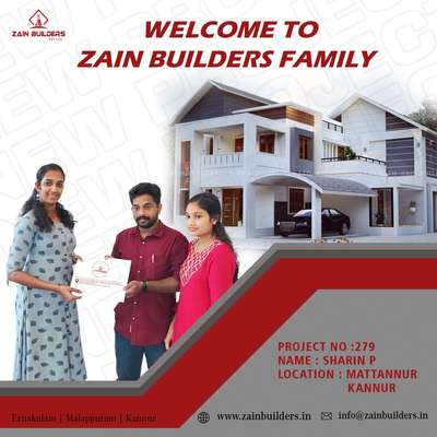 WELCOME TO ZAIN BUILDERS FAMILY🥰🥰

Project no :279
Name : Sharin P
Location: Mattanur, Kannur
#homesweethome #HomeDecor #basic #homedesigns