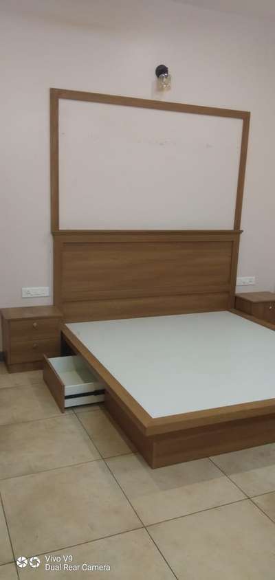 Cot with side table