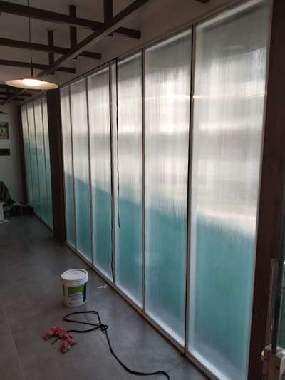 polycarbonate sheet work  at Ernakulam