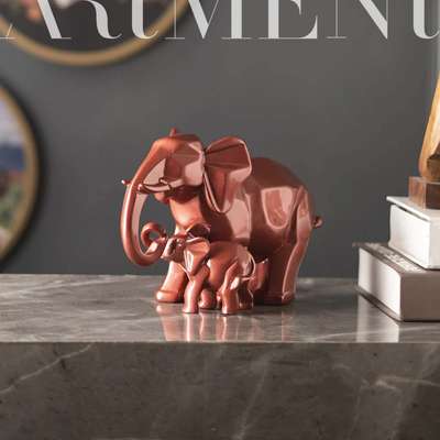 Mother's Passionate Love Rose Gold Tusker Statue

Elephants are symbols of luck and prosperity; thus, you can keep it in your home or place of work. The minimalist design is both eye-catching and luxurious. This table accent can be ideal for those who love nature and wildlife. 
#homedecor#interiordesign
#homeinspo#homedesign#interiorstyling#homestyle#interiorinspo#decor
#homedecoration#homemakeover
#homerenovation#interiorandhome#interior4all#interiordecorating #decorshopping