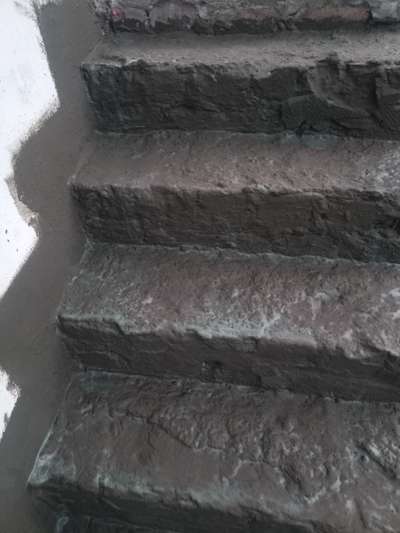 waterproofing to arrest rising dampness near upper stair