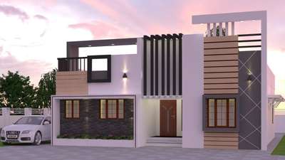 #NewProposedDesign 
#site@alappuzha 
#1700sqftHouse 
#4BHKPlans 
#singlestoryresidence