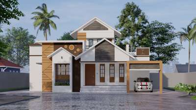 simple single floor ❤️ 
 #ElevationHome  #exteriordesigns  #exterior_Work #SingleFloorHouse 
 #sketchupmodeling  #lumionwork #KeralaStyleHouse  #koloapp  #kolopost  
#3d_casters ❤️