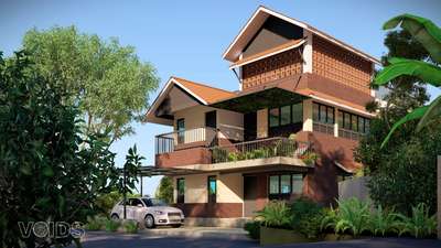 Residence at Calicut
1800sq.ft | 4BHK
#tradional #cottage #contemporary #homes