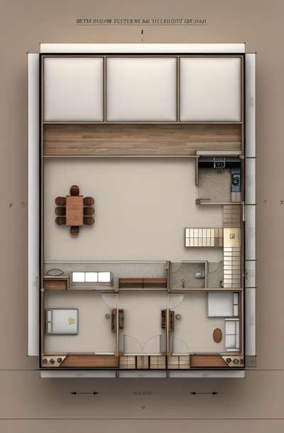 5BHK house floor plan layout