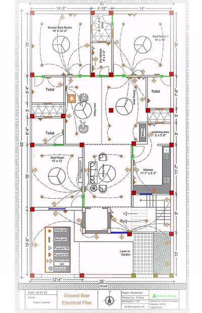 #36X65Electrical Drawing.
 Feel free to contact me for House Plan or any other Drawing.....9835244141.
( नक्शा बनवाना के लिए संपर्क करें ). 
#houseplanner #HouseDesigns #nakshadesign #freelancework #houseplan #65x35housedesign #Architectural_Drawing #Structural_Drawing #detailsdwg #bestlandscapedesigners #Best_designers #freekeralahomeplans #HomeAutomation