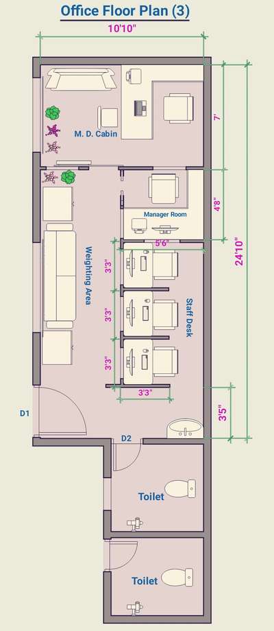 Office Floor Plan Layout