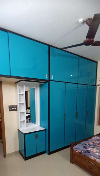 #aluminiumwalldrops  #modularwardrobe