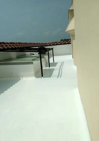 PU coating roof
