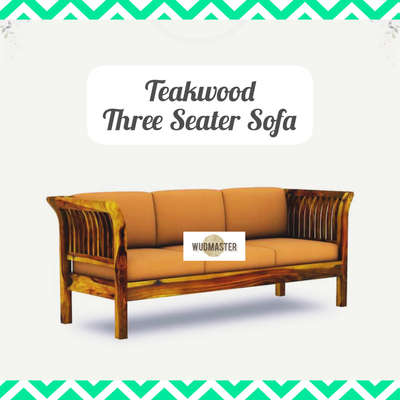*Three Seater Sofa*
mahagony wood