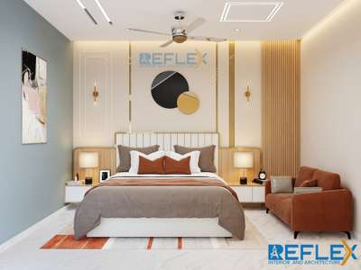 All of these words describe a fabulous and restful master bedroom space...
Call for enquiry ☎️  9785593022
 #MasterBedroom  #LUXURY_INTERIOR  #luxuryfurniture  #BedroomDesigns  #BedroomCeilingDesign  #BedroomLighting