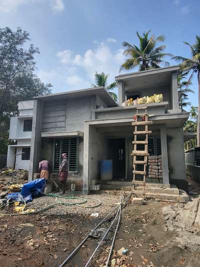 plastering stage completed
@karimugal @kakkanad 
More info @DM
#2bhk 
 #Architect  #budgethomes 
 #ContemporaryHouse