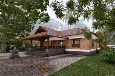 KERALA TRADITIONAL NAALUKETTU 

 #architecturedesigns #architecturekerala #renderlovers #KeralaStyleHouse #Naalukett #videorendering