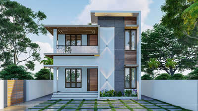 3d visualisation home 
near tvm  #exterior_Work  #render3d3d  #architecturedesigns  #Architect  #3dmodeling  #ElevationHome  #ElevationDesign  #3D_ELEVATION