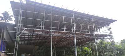 space frame godown and platform work,
high strength and durability, apoxy primer and paint