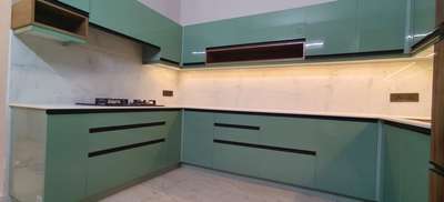 Our new kitchen interior has been completed successfully at Aluva."