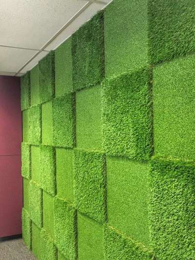 grass wall degein #artificial_grass  #InteriorDesigner  #interiorsmodernhomes