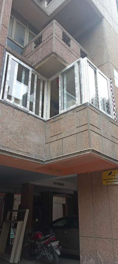 upvc sliding window balcony coverd    9818109719
