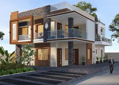 contact for 3d elevation  #3d  #3delevations  #3delevation🏠  #extirior3d  #beutifulhome
