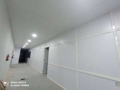 aluminium partition with board