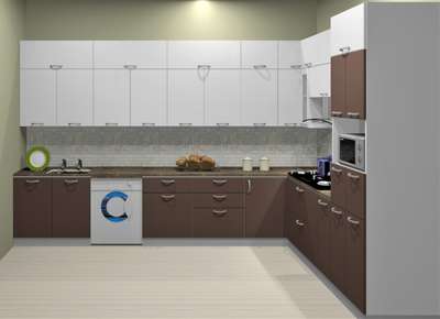 Contact Me for Modular kitchen and other interior, exterior and construction work  #KitchenIdeas #WoodenKitchen #KitchenRenovation #InteriorDesigner